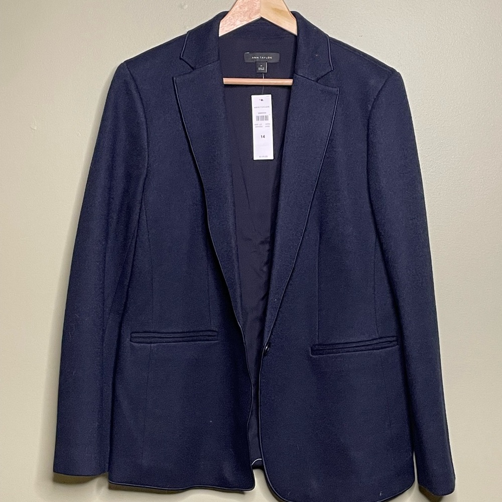 NWT- Ann Taylor wool blazer